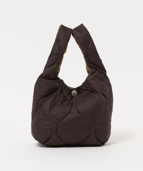 green label relaxing/【WEB限定】＜TAION＞ ミリタリー ダウン エコバッグ S/ハンドバッグ / クラッチバッグ