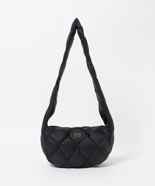 green label relaxing/【WEB限定】＜TAION（タイオン）＞ミリタリー バナナショルダー ダウンバッグM/ショルダーバッグ
