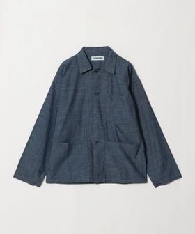 3/2 WORKS/【別注】【WEB限定】シャンブレー カバーオール シャツアウター/カバ―オール