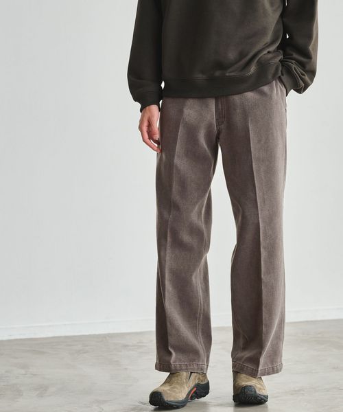 Dickies/【別注】＜Dickies＞ ポリエステル ダック ワイド パンツ/その他パンツ