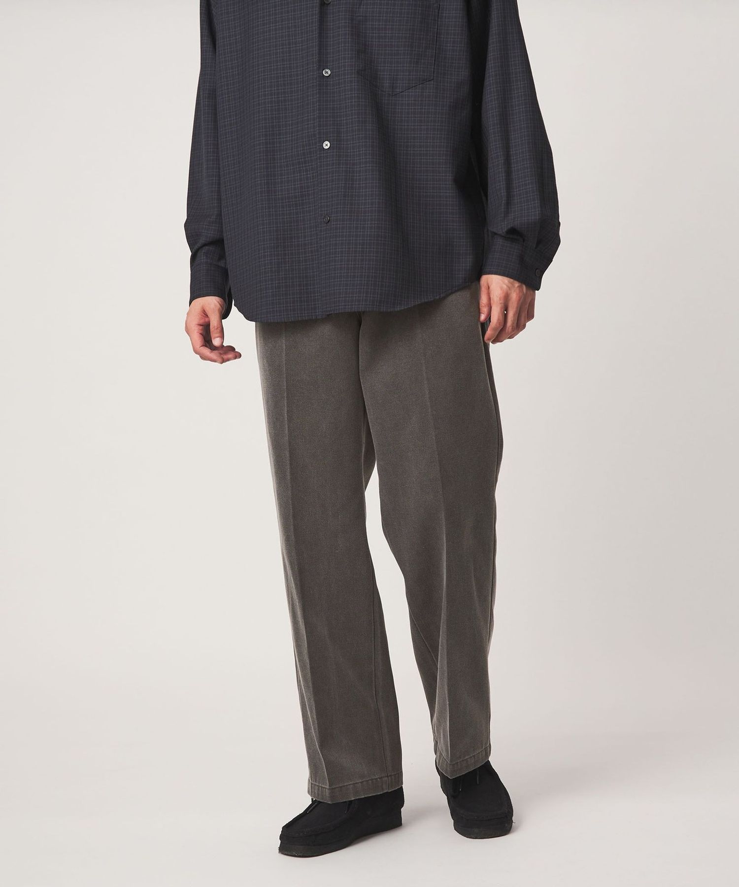 別注】＜Dickies＞ ポリエステル ダック ワイド パンツ