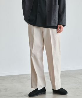 green label relaxing/ハイツイスト 2P ワイド ストレート パンツ W5/チノパンツ