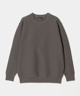 green label relaxing/【WEB限定】ガーター編み クルーネック ニット/ニット / セーター