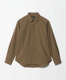 green label relaxing/【WEB限定】JUST fit コットンライク ポリエステル 長袖 シャツ/シャツ / ブラウス