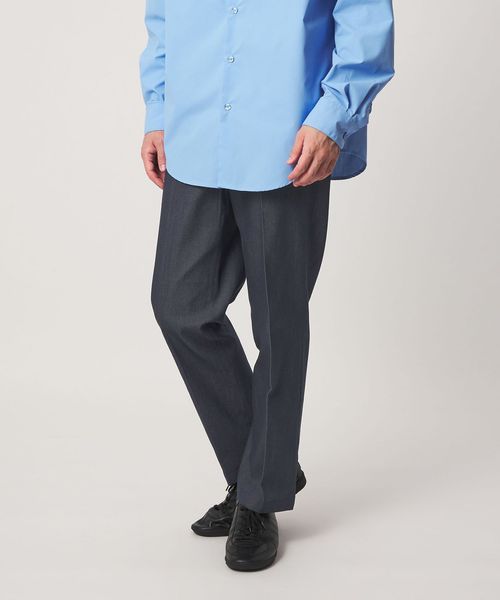 green label relaxing/【WEB限定】JUST fit デニムライク スラックス/スラックス