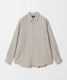 green label relaxing/コットン レーヨン パターン ジャストルーズ レギュラーカラー 長袖 シャツ/シャツ / ブラウス