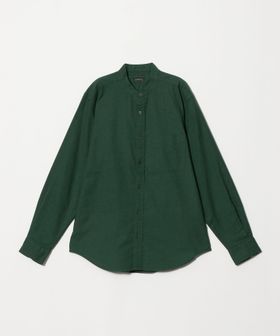 green label relaxing/ナチュラル フィット ビエラバンドカラー 長袖 シャツ/シャツ / ブラウス
