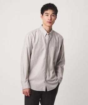 green label relaxing/ナチュラルフィット ビエラチェック ボタンダウン 長袖 シャツ/シャツ / ブラウス