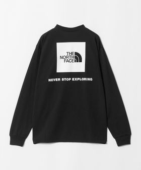 THE NORTH FACE/＜THE NORTH FACE＞ロングスリーブ バックスクエア ロゴティー 長袖 Tシャツ/Tシャツ / カットソー