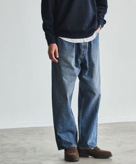 green label relaxing/FINE BASIC ヴィンテージライク スライバー デニム パンツ W4/デニムパンツ