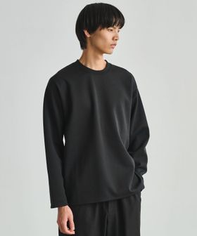 green label relaxing/ダブルフェイス クルーネック 長袖 カットソー/Tシャツ / カットソー