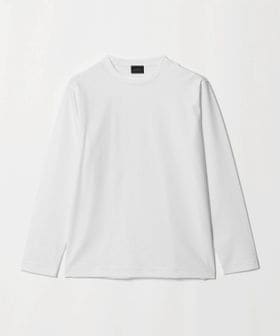 green label relaxing/オーガニック コットン ポンチ クルーネック 長袖 Tシャツ/Tシャツ / カットソー
