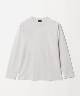 green label relaxing/オーガニック コットン ポンチ クルーネック 長袖 Tシャツ/Tシャツ / カットソー