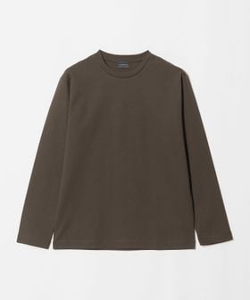 green label relaxing/オーガニック コットン ポンチ クルーネック 長袖 Tシャツ/Tシャツ / カットソー