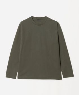 green label relaxing/オーガニック コットン ポンチ クルーネック 長袖 Tシャツ/Tシャツ / カットソー