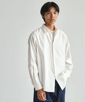 green label relaxing/FINE BASIC スビン オックスフォード レギュラー 長袖 シャツ/シャツ / ブラウス