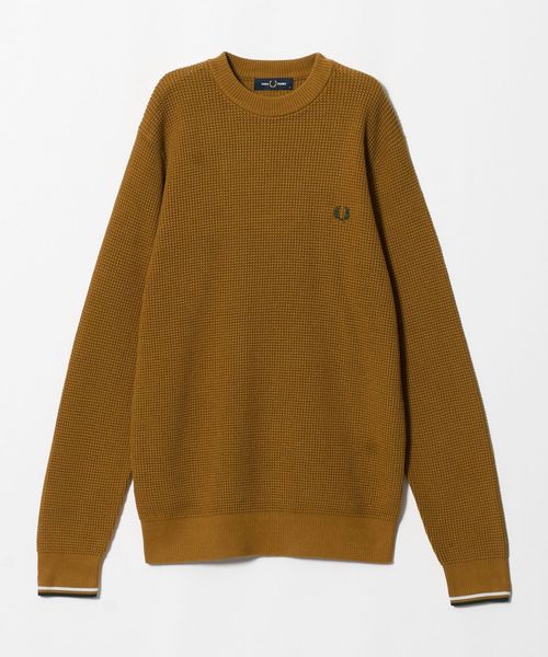 FRED PERRY/＜FRED PERRY＞ ワッフル スティッチ ジャンパー ニット/ニット / セーター