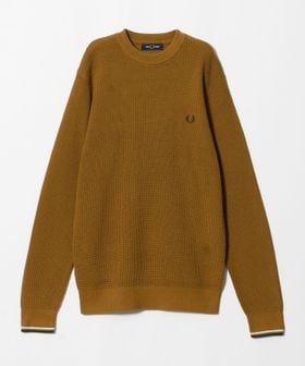 FRED PERRY/＜FRED PERRY＞ ワッフル スティッチ ジャンパー ニット/ニット / セーター