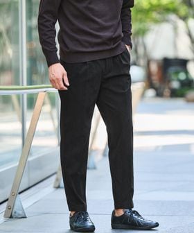 green label relaxing/【WEB限定】JUST fit コーデュロイ 1プリーツ イージーパンツ/イージーパンツ
