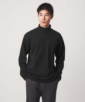 green label relaxing/オーガニックコットン スムース タートルネック カットソー/Tシャツ / カットソー