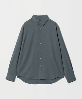 green label relaxing/【WEB限定】JUST fit ウールライク 長袖 シャツ/シャツ / ブラウス