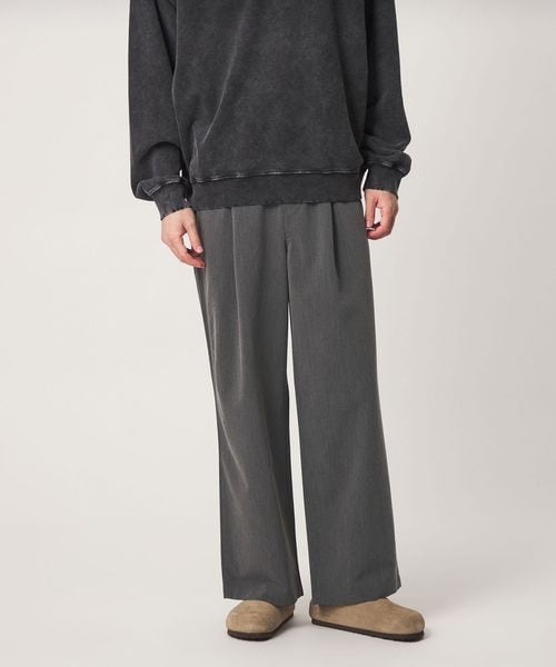 green label relaxing/【WEB限定】TR トロピカル ワイド スラックス/スラックス