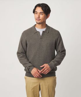 green label relaxing/【WEB限定】JUST fit スキッパー ニット/ニット / セーター