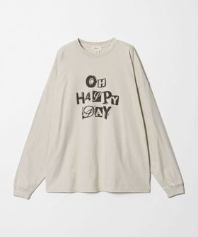 OAFISH/＜OAFISH＞OH HAPPY DAY 長袖 Tシャツ/Tシャツ / カットソー