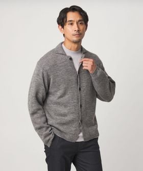 green label relaxing/【WEB限定】JUST fit NBL ポロエリ カーディガン/カーディガン / ボレロ