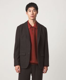 green label relaxing/ウォッシャブル ホームスパン ナロー ジャケット ―ストレッチ―/セットアップ ジャケット