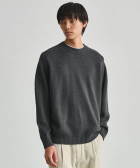 green label relaxing/フェード サドル クルーネック ニット ―ハンドウォッシャブル―/ニット / セーター
