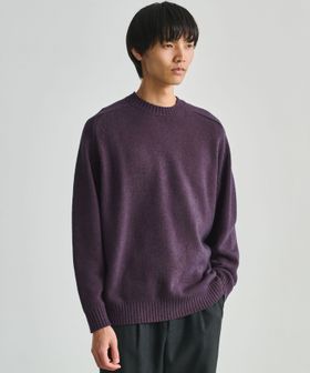 green label relaxing/フェード サドル クルーネック ニット ―ハンドウォッシャブル―/ニット / セーター
