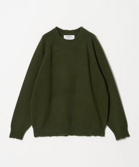 green label relaxing/AOTEAROA WOOL FRAY クルーネック ニット/ニット / セーター