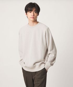 green label relaxing/ウェーブ ダブルフェイス クルーネック Tシャツ/Tシャツ / カットソー