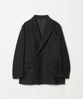 green label relaxing/FINE BASIC Super160’s フラノ ダブルブレスト ジャケット/セットアップ ジャケット