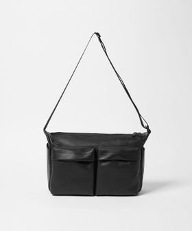 green label relaxing/GLR レザー ファンクショナル マルチポケット ショルダー バッグ/ショルダーバッグ