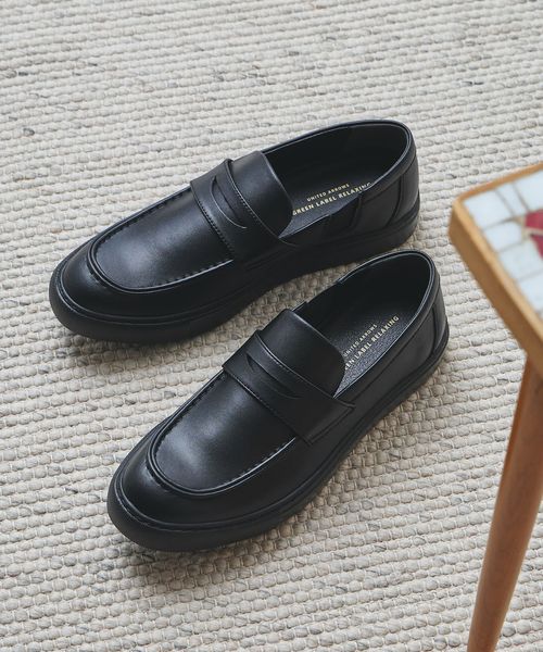 green label relaxing/GLR サイドゴア ローファー スニーカー/スニーカー / スリッポン