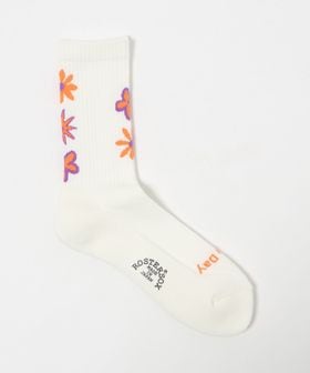 ROSTER SOX/【別注】＜ROSTER SOX＞GLR フラワー ソックス/ソックス / 靴下