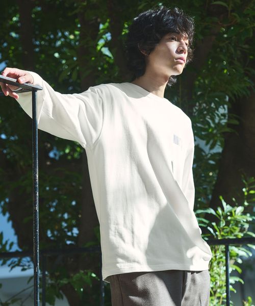 Manhattan Portage/【別注】＜Manhattan Portage＞プリント 長袖 Tシャツ/Tシャツ / カットソー