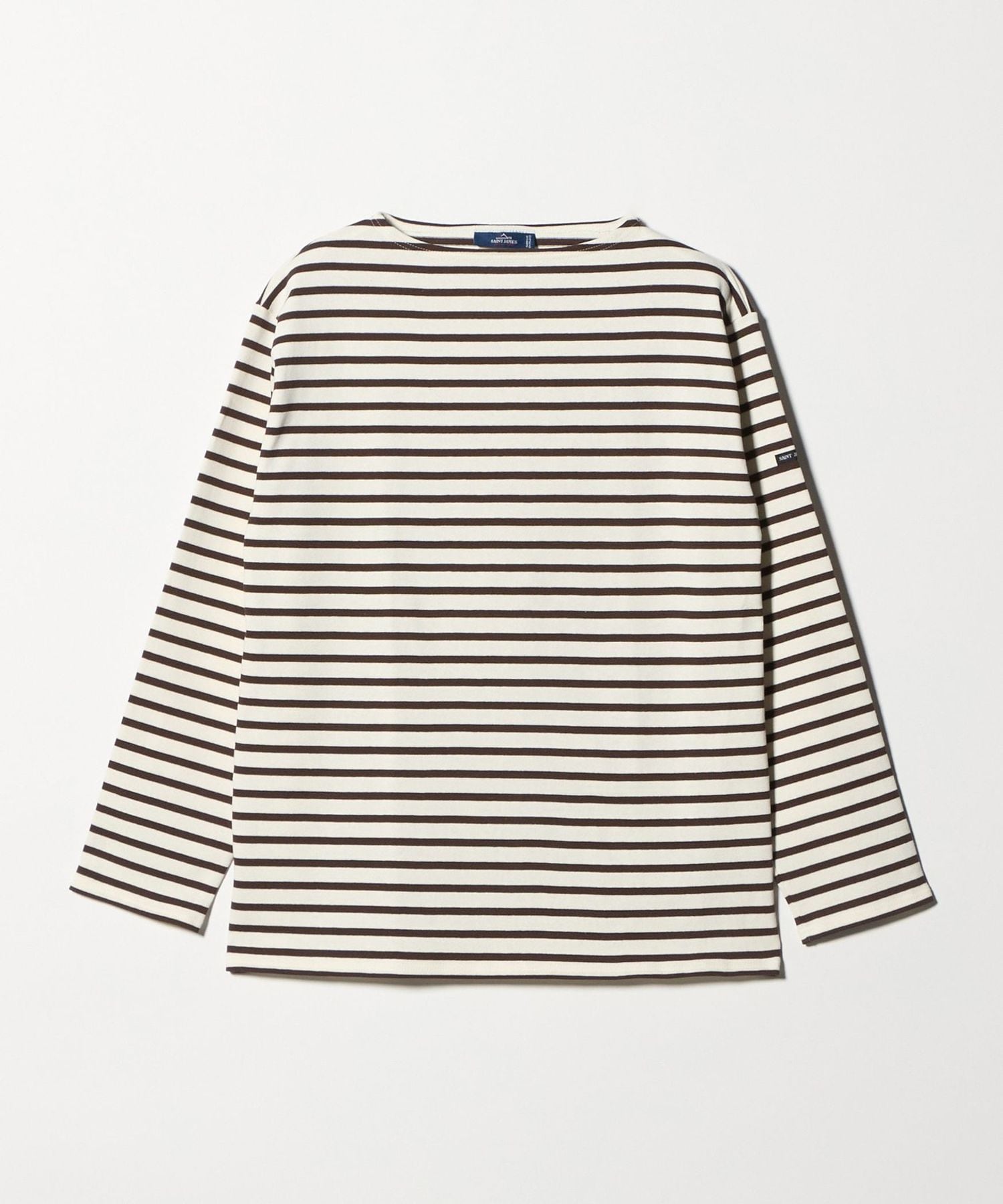 最新日本正規代理店モデル【SAINT JAMES】ウエッソン（T3）定番白×赤 SAINT JAMES＞ウェッソン T7 カットソー