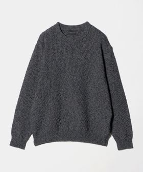 green label relaxing/ミックスカラー クルーネック ニット/ニット / セーター