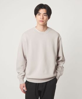 green label relaxing/コットン シルク ミラノリブ クルーネック ニット/ニット / セーター