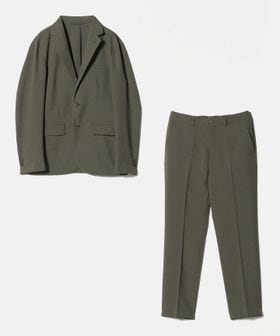 green label relaxing/【WEB限定】JUST fit ドライポリエステル ナロー セットアップ ―吸水速乾―/スーツ / セットアップ