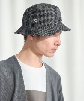 NEW ERA/【別注】＜NEW ERA＞グリッド NY バケットハット 01 帽子/ハット