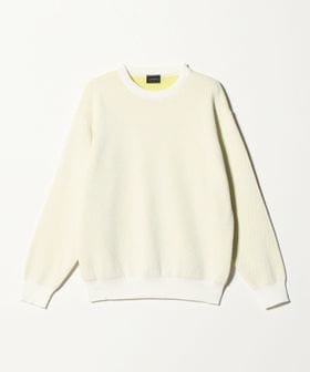 green label relaxing/コットン リバー カノコ クルーネック ニット/ニット / セーター