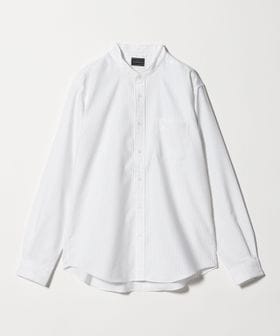 green label relaxing/W/R オックスフォード バンドカラー 長袖 シャツ/シャツ / ブラウス