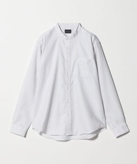 green label relaxing/W/R オックスフォード バンドカラー 長袖 シャツ/シャツ / ブラウス
