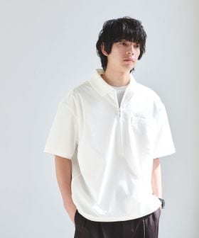 Marmot/【別注】＜Marmot＞ハーフジップ 半袖 シャツ ―はっ水―/シャツ / ブラウス