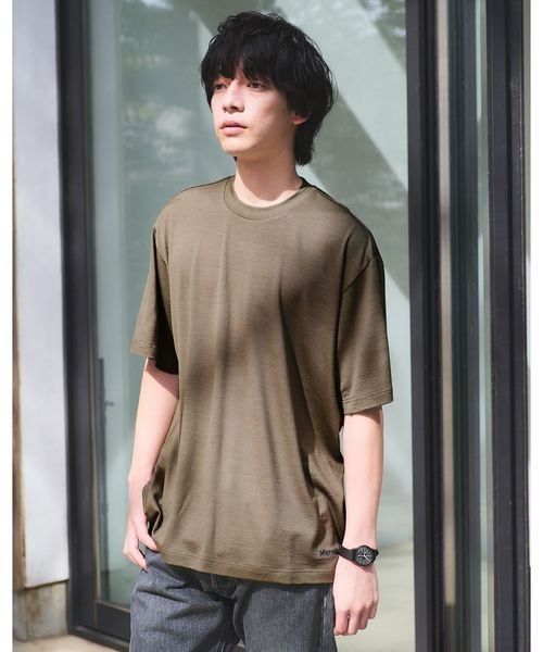 Marmot/【別注】＜Marmot＞メリノウール 半袖 Tシャツ/Tシャツ / カットソー