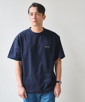 Marmot/【別注】＜Marmot＞ドローイング 半袖 Tシャツ カットソー ―吸水・速乾・UVカット―/Tシャツ / カットソー